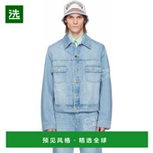 Distressed 1h可退 牛仔 蓝色 Graffiti 香港直邮Casablanca 男士