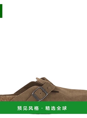 1h可退 香港直邮birkenstock 勃肯 女士 BOSTON - Sabot 绒面革穆
