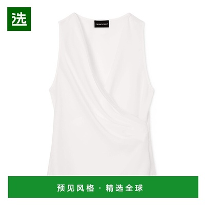 香港直邮Emporio Armani 绉纱上衣 EW001956AF12696女装