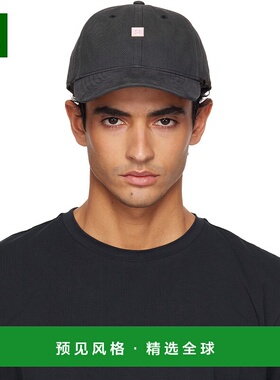 1h可退 香港直邮Acne Studios 艾克妮 男士 黑色 Stud 棒球帽 C40