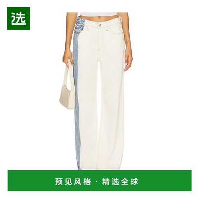 1h可退 香港直邮rag bone 瑞格布恩 女士 Logan 极轻阔腿牛仔裤 W