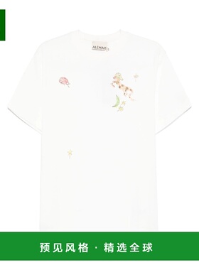 1h可退 香港直邮ALÉMAIS 女士 Alemais T恤 5477TCREAM white白色
