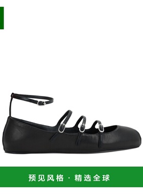 1h可退 【99新未使用】香港直邮Alexander McQueen 搭扣袢带芭蕾