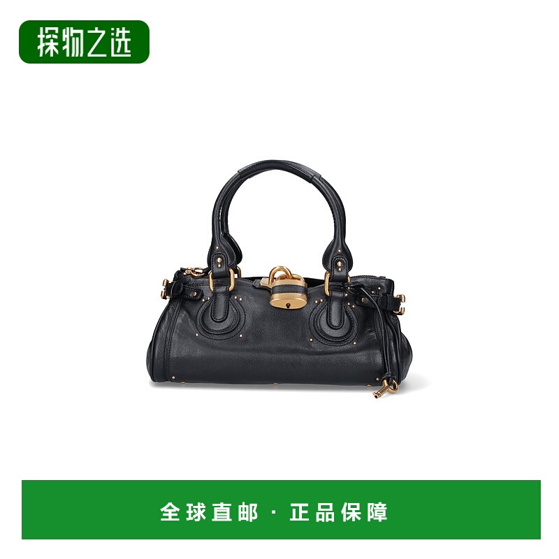 香港直邮Chloe 蔻依 女士 Chloè Bags 黑色单肩包 25WS802P75001