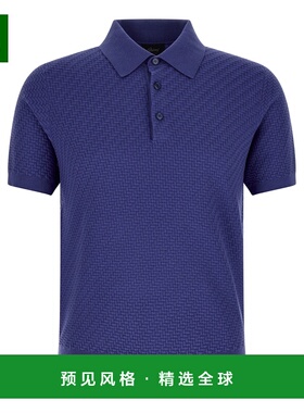 香港直邮BRIONI 男士POLO衫 UMR20OPAK224847 SS2026 蓝色