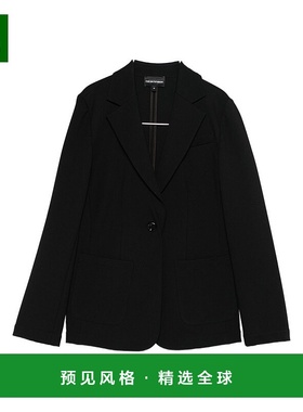 香港直邮Emporio Armani 安普里奥·阿玛尼 女士 黑色夹克 EW0029