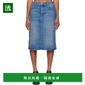 香港直邮Stella 6D03293SQH00 McCartney 五口袋牛仔半身裙