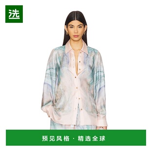 1h可退 香港直邮ZIMMERMANN 女士 Illuminate 宽松衬衫 4028TS251