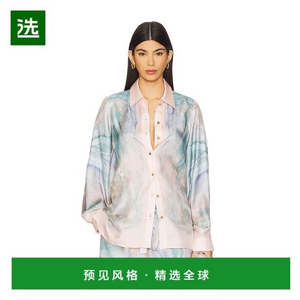 1h可退 香港直邮ZIMMERMANN 女士 Illuminate 宽松衬衫 4028TS251