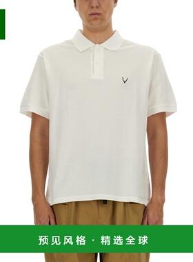 1h可退 香港直邮South2 West8 男士 棉质Polo衫 OT614 white白色