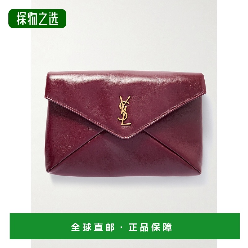 1h可退 香港直邮Saint Laurent 圣罗兰 女士 Cassandre 大号漆皮