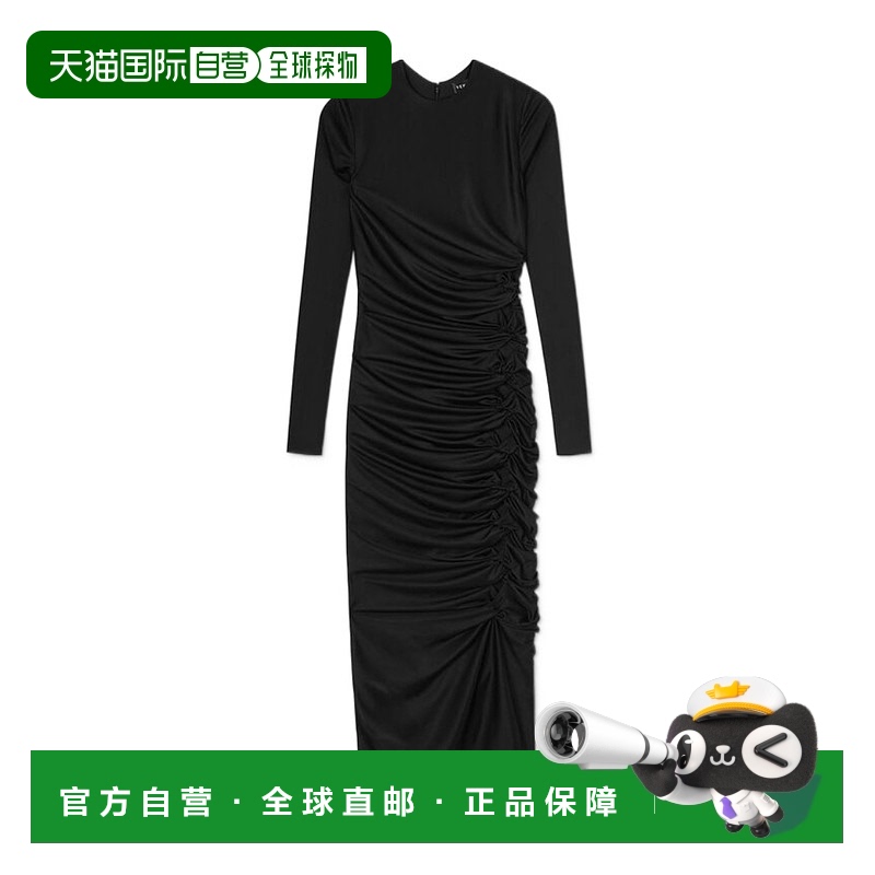 香港直邮Versace Dua Lipa x Versace 徽标连衣裙 10112441A00572