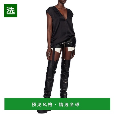 香港直邮Rick Owens V领上衣 RP01E7118SCH短袖