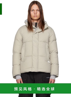 1h可退 香港直邮Canada Goose 加拿大鹅 男士 米色 Everett 羽绒
