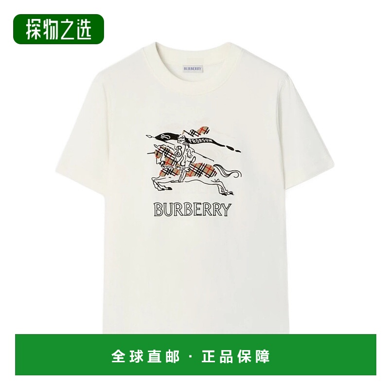 香港直邮Burberry EKD 素描棉质 T 恤 81210381针织
