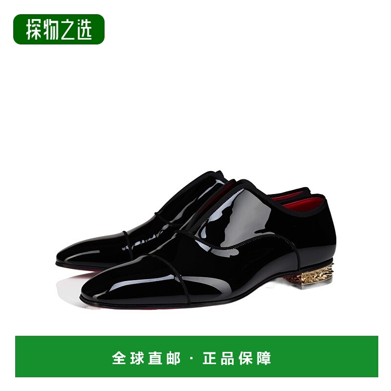 香港直邮Christian Louboutin 圆头商务正装鞋 1260019_