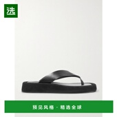 Row 舒适时尚 女士 凉鞋 香港直邮The black黑色 Ginza F1138L652