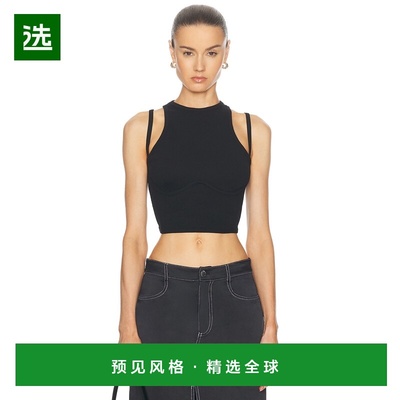 1h可退 香港直邮Fleur Du Mal 女士 吊带罗纹背心 TP0587