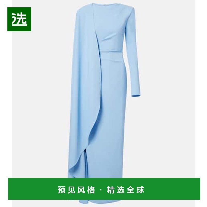 1h可退 香港直邮Rachel Gilbert 女士 Dion 披肩垂褶礼服,女装/女士精品,礼服/晚装,淘宝优惠券,粉丝福利购,淘宝优惠卷