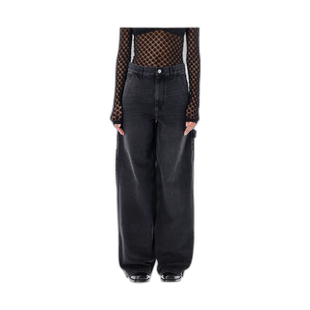 香港直邮Isabel Marant Etoile 工装牛仔裤工装裤 PA0396FAB3H02E