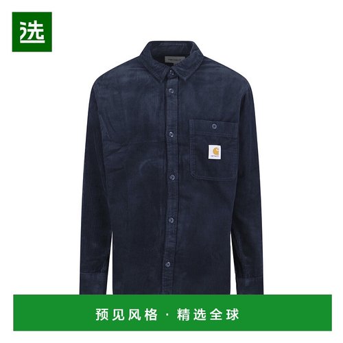 1h可退 香港直邮CARHARTT WIP 男士 衬衫 I035837J0XX blue蓝色