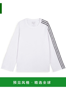 香港直邮Y-3 男士T恤 KS9747 CO 白色 长袖T恤
