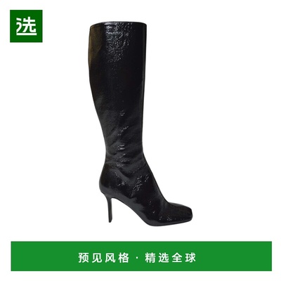 1h可退 香港直邮Courreges 方头短筒靴 425SBT065VY0014女靴