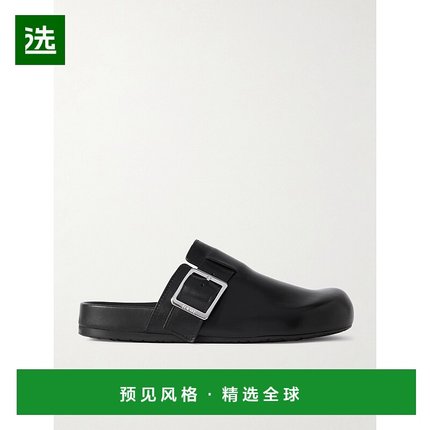 1h可退 香港直邮LOEWE 罗意威 男士 圆头平底拖鞋 M816V29X11