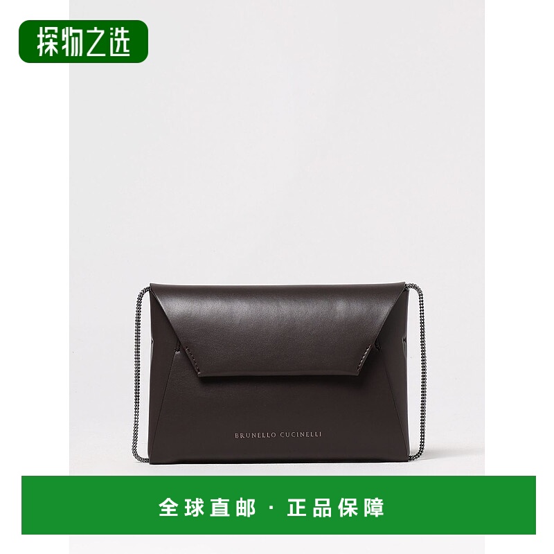 1h可退 欧洲直邮brunello cucinelli 女士 单肩包新款手拿包