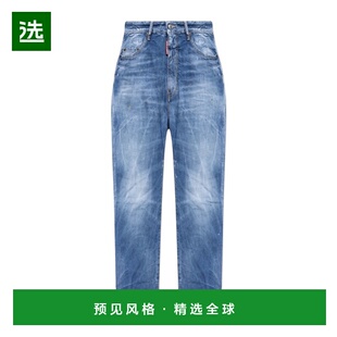 香港直邮Dsquared2 S71LB1586S30309 腰带袢牛仔长裤