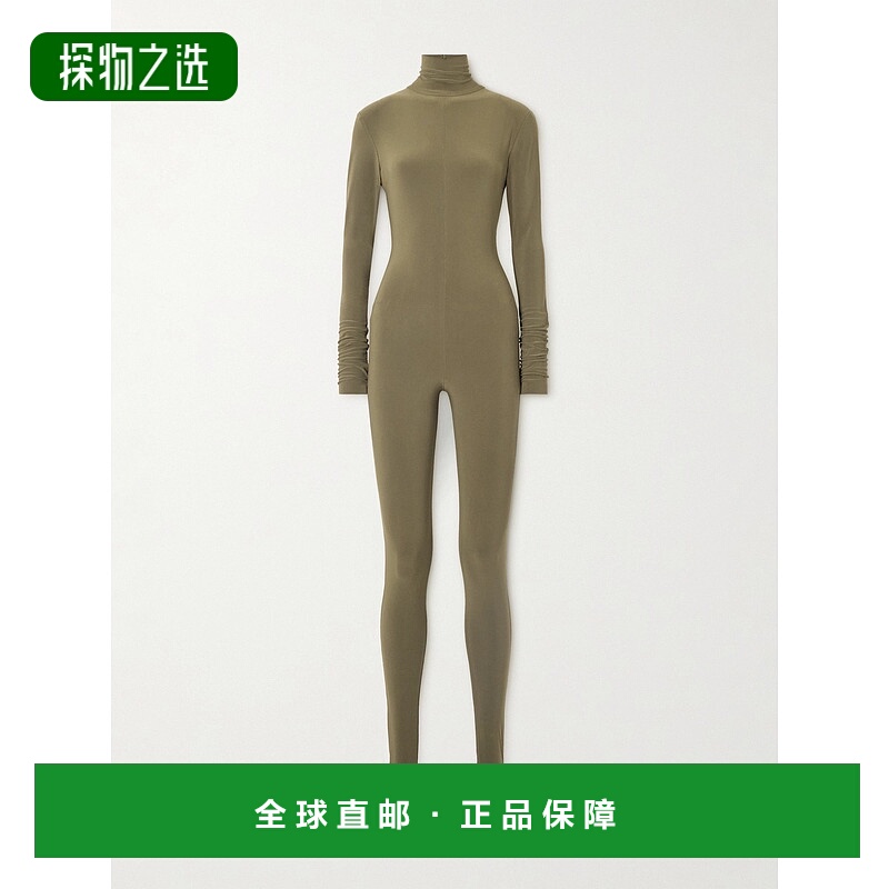 1h可退 香港直邮NORMA KAMALI 诺玛·卡玛丽 女士 弹性针织高领连