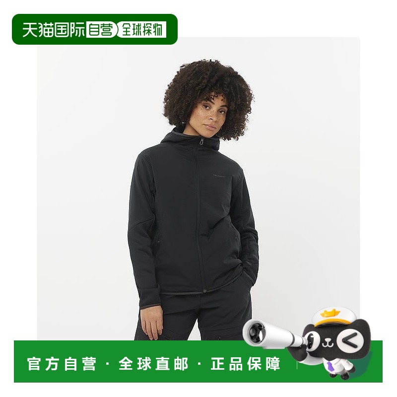 自营欧洲直邮Salomon萨洛蒙 OUTLINE HYBRID WARM系列女士深黑色