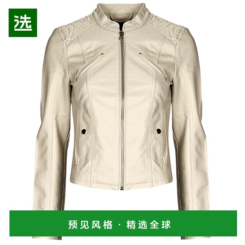 欧洲直邮Vero Moda 女士 VMFAVODONA COATED JACKET NOOS 皮衣/合