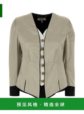 香港直邮CHLOÉ 女士西服 CHC25WVE03056095 AW2025 灰色 Light gr