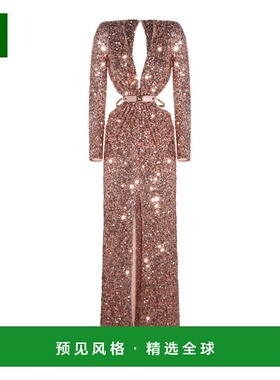 1h可退 香港直邮Elisabetta Franchi 女士 'Red Carpet' 连衣裙 A