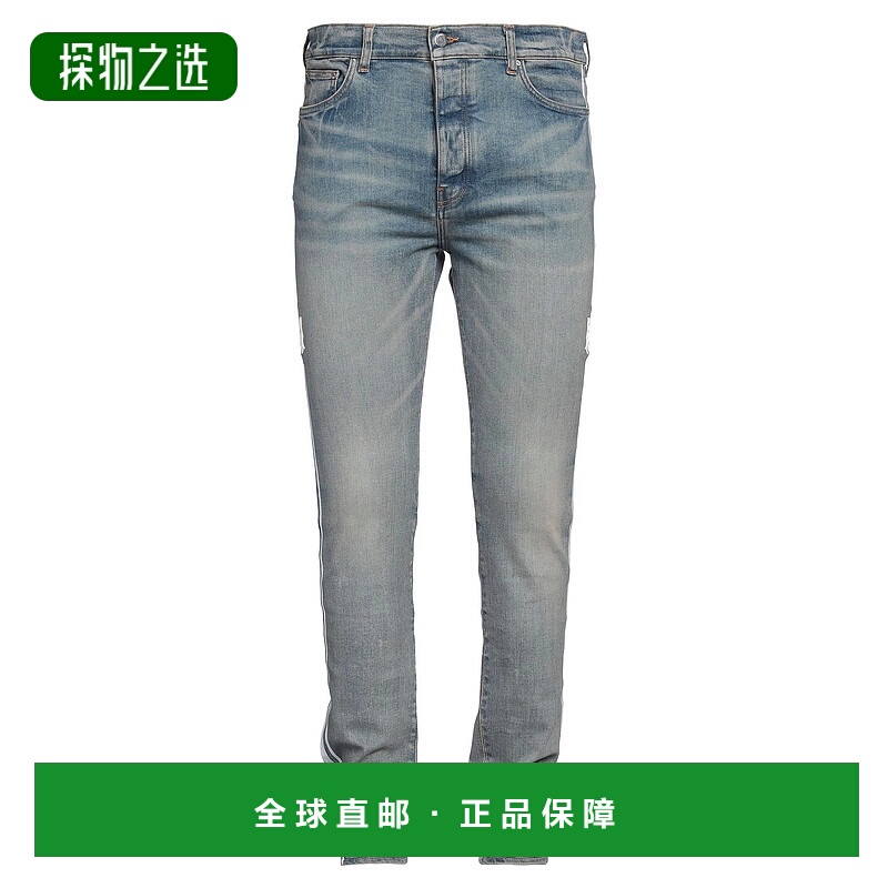 香港直邮AMIRI 男士 牛仔长裤 blue蓝色 舒适时尚