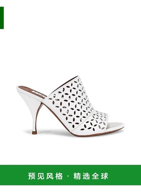 1h可退 香港直邮Alaïa 女士 花瓣凉鞋 AA3M046CK145 white白色 舒