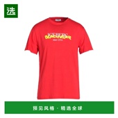 香港直邮Iceberg red红色 冰山 1h可退 男士 T恤 舒适时尚