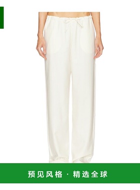 1h可退 香港直邮AYA MUSE 女士 Desi 裤子 AMFW2454 white白色 舒