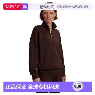 1h可退 香港直邮VARLEY 女士 Sian Midlayer 短款半拉链卫衣