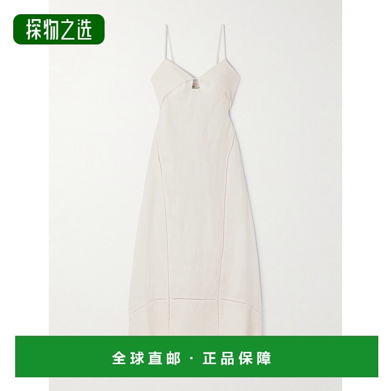 香港直邮Simkhai 女士 中长连衣裙 3241909LEWHITE紧身