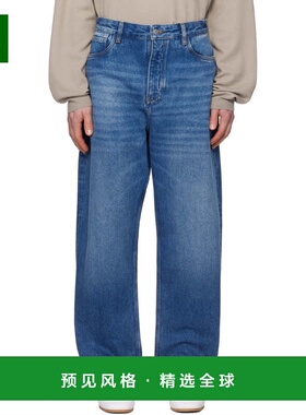 1h可退 香港直邮Studio Nicholson 男士 蓝色 Land 牛仔裤 LANDSN