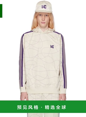 1h可退 香港直邮Needles 男士 灰白色 DC Shoes 联名连帽衫 MR608