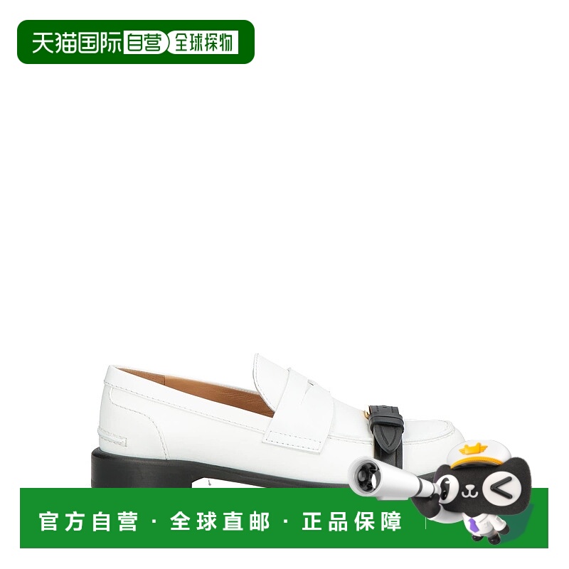 1h可退 香港直邮J.W. Anderson 女士 乐福鞋 white白色 舒适时尚