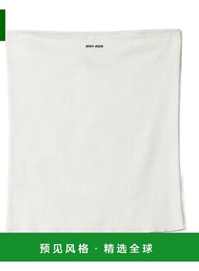 香港直邮Miu Miu 棉质针织抹胸 MMV31118HYSOOO