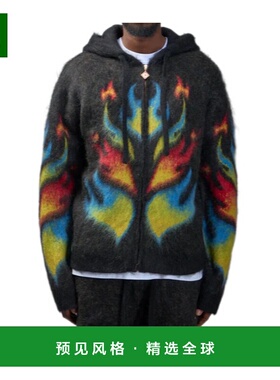 香港直邮CASABLANCA 男士卫衣 MAW25KW114101 SS2025 花色 拉链连