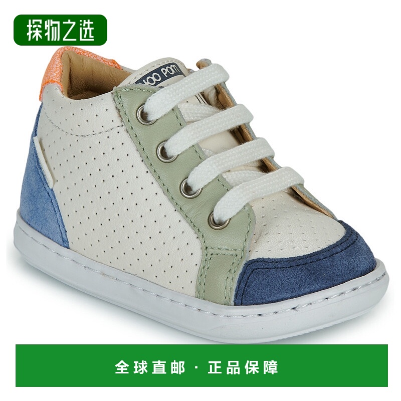 欧洲直邮ShooPom  男童鞋 春夏 高帮板鞋 BOUBA ZIP BOX