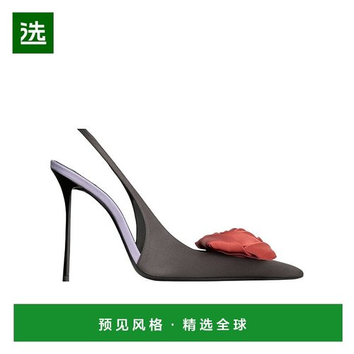 香港直邮Saint Laurent 露跟高跟凉鞋 8506209QNA2