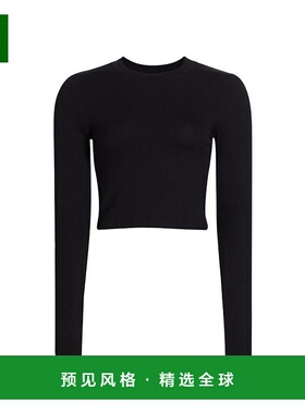 1h可退 【美国直邮】Splits59 Louise 罗纹长袖短款上衣 女士T恤