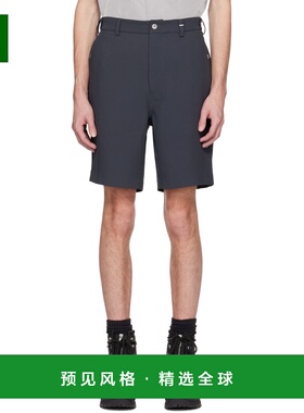 1h可退 香港直邮C2H4 男士 灰色纽扣袢短裤 R007SP078B grey灰色
